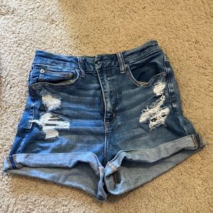 American Eagle Curvy Hi Rise Shorts